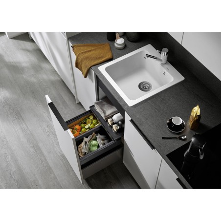 Kuchyňský dřez Blanco Naya 45 Šedá skála