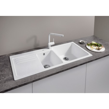 Kuchyňský dřez Blanco Naya 8 S Černá, pravý