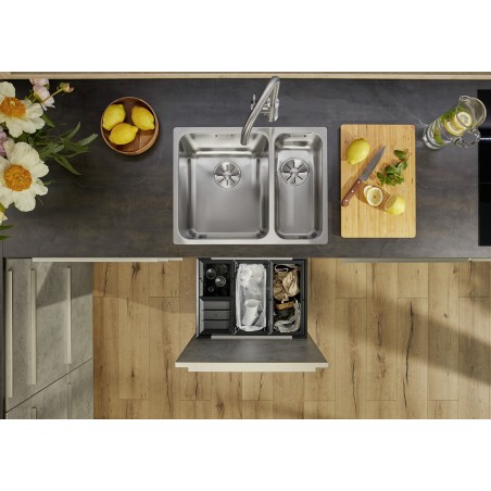Kuchyňský dřez Blanco Solis 340/180-IF Kartáčovaný, levý