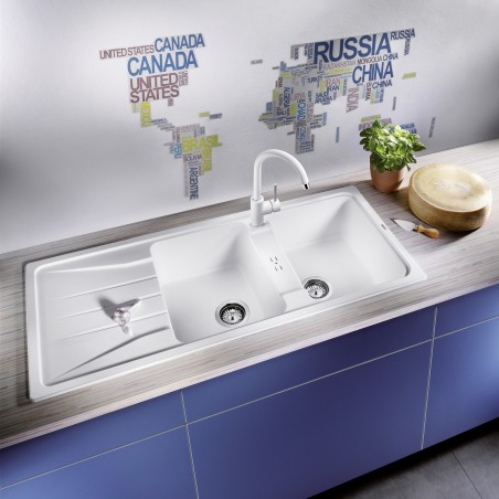 Kuchyňský dřez Blanco Sona 8 S Kávová