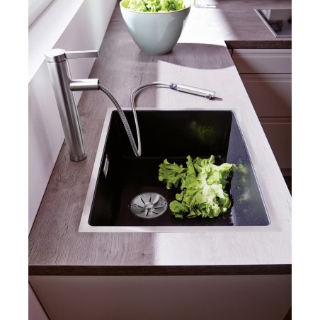 Kuchyňský dřez Blanco Subline 500-IF Antracit, bez excentru