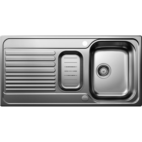 Kuchyňský dřez Blanco Tipo II 6 S Přírodní lesk, s excentrem a miskou