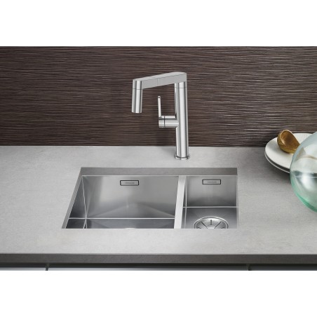 Kuchyňský dřez Blanco Zerox 340/180-U Hedvábný lesk, levý