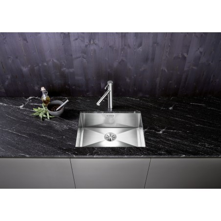 Kuchyňský dřez Blanco Zerox 550-U Hedvábný lesk