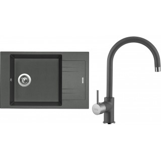 Set Sinks G6772 (dřez Vario 780 Titanium 72 + baterie Vitalia Titanium 72)