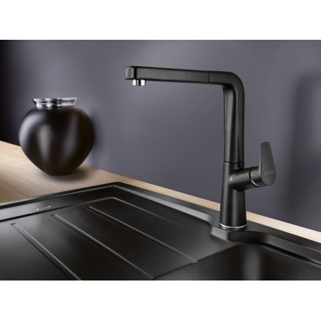 Kuchyňská baterie Blanco Avona-S Šedá vulkán