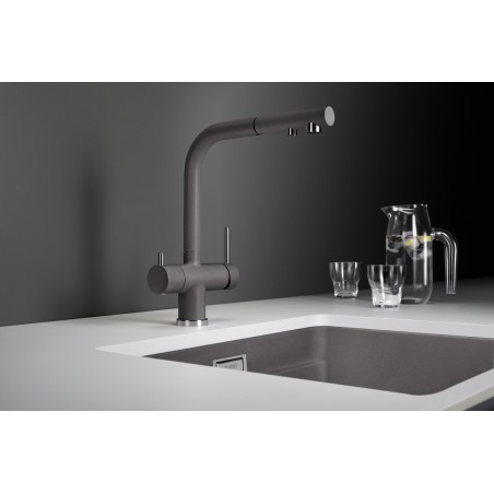Kuchyňská baterie Blanco Fontas-S II Šedá vulkán