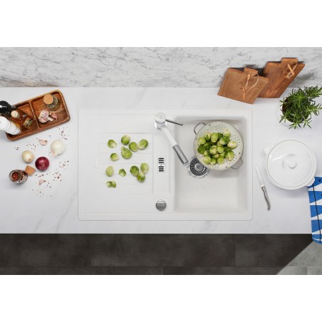 Kuchyňská baterie Blanco Kano-S Bílá soft