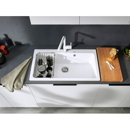 Kuchyňská baterie Blanco Linus-S Šedá vulkán