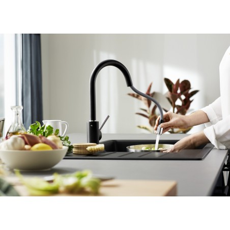 Kuchyňská baterie Blanco Mida-S Šedá vulkán