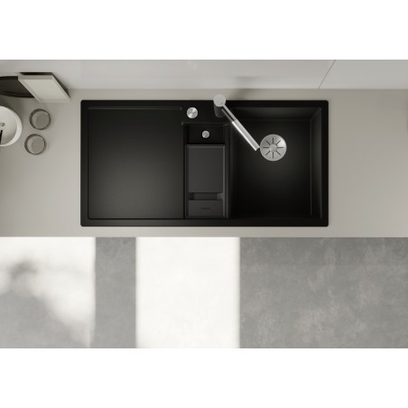 Kuchyňský dřez Blanco Collectis 6 S Bílá soft, s excentrem a miskou