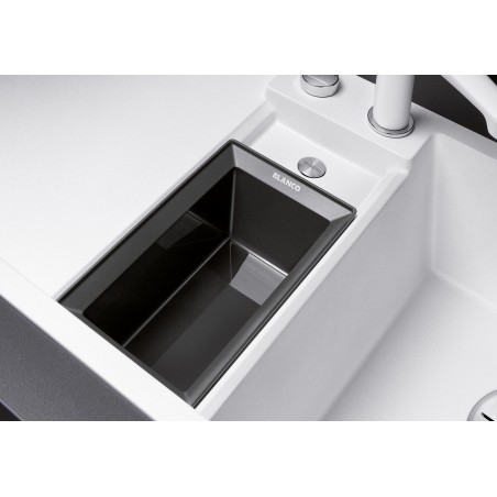 Kuchyňský dřez Blanco Collectis 6 S Bílá soft, s excentrem a miskou