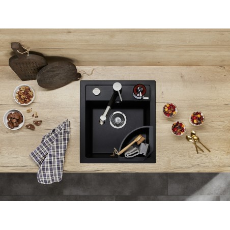 Kuchyňský dřez Blanco Dalago 45 Šedá vulkán, s excentrem