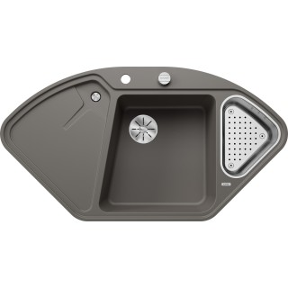 Kuchyňský dřez Blanco Delta II-F Šedá vulkán