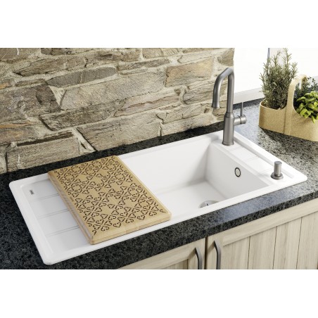 Kuchyňský dřez Blanco Faron XL 6 S Šedá vulkán, bez excentru