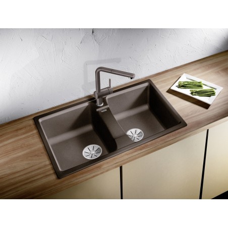 Kuchyňský dřez Blanco Lexa 8 Bílá soft, bez excentru