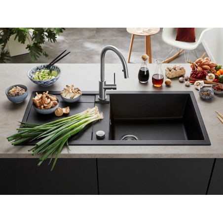 Kuchyňský dřez Blanco Metra 5 S Bílá soft, bez excentru