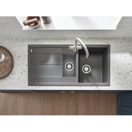 Kuchyňský dřez Blanco Metra 6 S Bílá soft, bez excentru