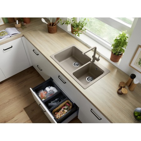 Kuchyňský dřez Blanco Naya 8 Šedá vulkán