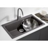 Kuchyňský dřez Blanco Naya XL 9 Šedá vulkán