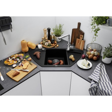 Kuchyňský dřez Blanco Zia 9 E Bílá soft, bez excentru