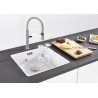 Kuchyňský dřez Blanco Subline 500-F Bílá soft
