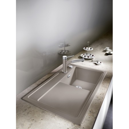 Kuchyňský dřez Blanco Zenar 45 S Šedá vulkán, pravý, s excentrem