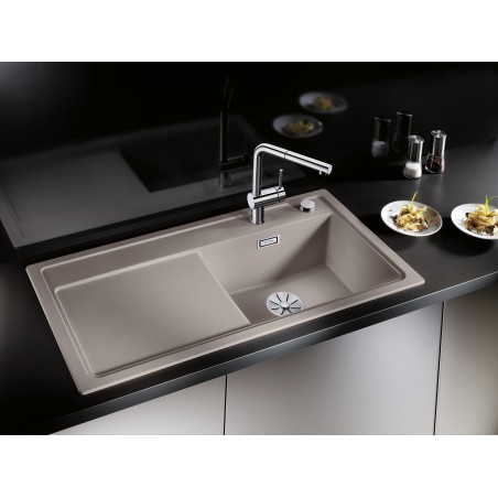 Kuchyňský dřez Blanco Zenar XL 6 S Šedá vulkán, levý, s excentrem