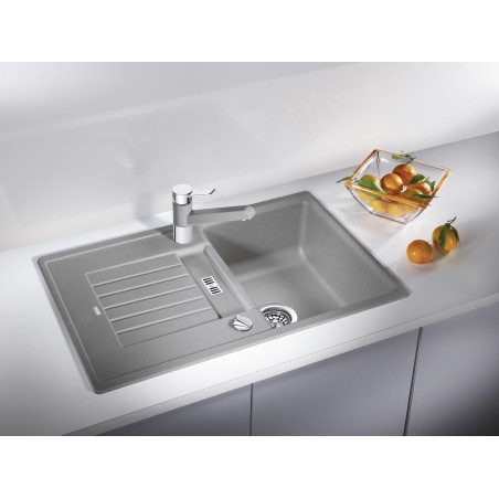 Kuchyňský dřez Blanco Zia 45 S Šedá vulkán, bez excentru