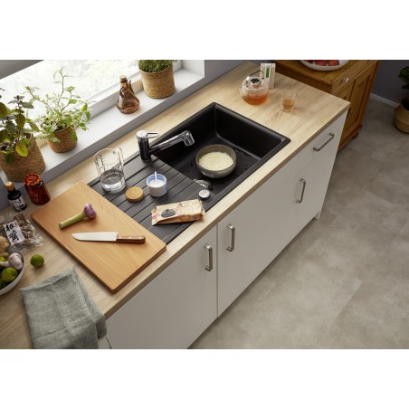 Kuchyňský dřez Blanco Zia XL 6 S Bílá soft, s excentrem