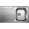 Kuchyňský dřez Blanco Dinas 45 S Kartáčovaný, s excentrem