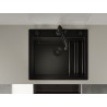 Kuchyňská baterie Blanco Catris-S Flexo Filter Černá matná