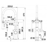 Kuchyňská baterie Blanco Catris-S Flexo Filter Chrom