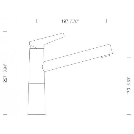 Kuchyňská baterie Schock SC-510 Dusk