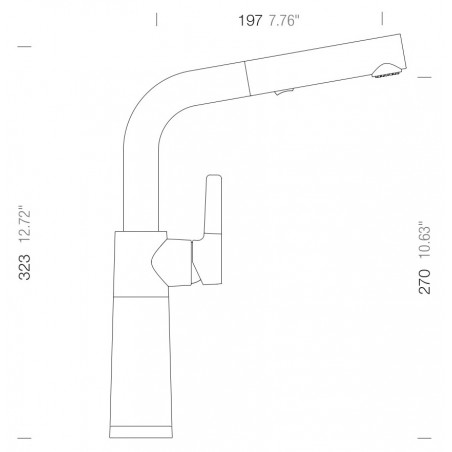 Kuchyňská baterie Schock SC-540.120 Dusk