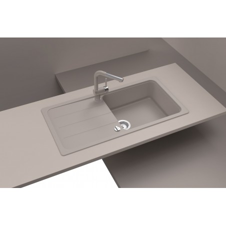 Kuchyňský dřez Schock Formhaus D-100L Onyx, spodní montáž