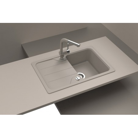 Kuchyňský dřez Schock Formhaus D-100S Onyx, spodní montáž