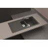 Kuchyňský dřez Schock Formhaus D-150L Onyx, spodní montáž