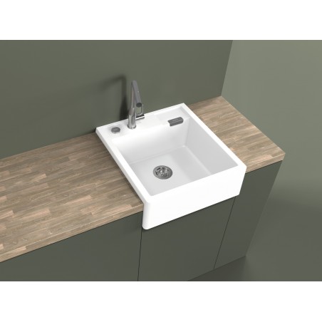 Kuchyňský dřez Schock Kallio M-100 Night, horní montáž