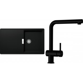 Set Schock S13-1 (dřez Tia D-100 Puro + baterie Epos Puro)