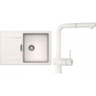 Set Schock S7-2 (dřez Mono D-100 Polaris + baterie Epos.120 Polaris)