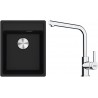 Set Franke G253O (dřez MRG 610-37 RTL Onyx + baterie FS 3230.031 LINA SMART Chrom)