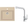Set Franke T114BE (dřez SID 610 Béžová + baterie FS 3230.031 LINA SMART Chrom)