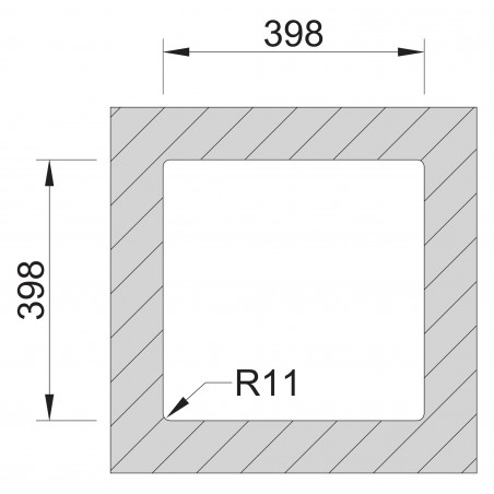 Kuchyňský dřez Sinks Box 440 FI 1,0 mm