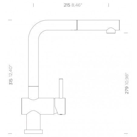 Kuchyňská baterie Schock Epos W.120 Chrom