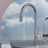 Kuchyňská baterie Schock Talia.120 Nerez
