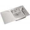 Kuchyňský dřez Teka Classic MAX 1B 1D X Nerez, pravý