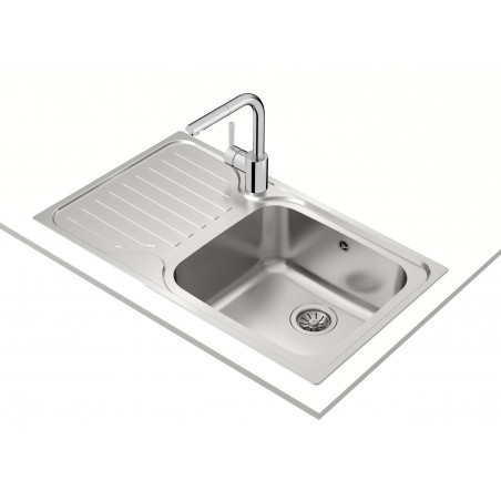 Kuchyňský dřez Teka Classic MAX 1B 1D X Nerez, pravý