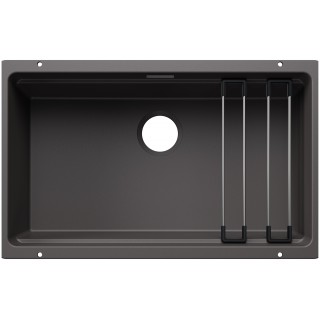 Kuchyňský dřez Blanco Etagon 700-U Šedá skála, bez příslušenství, s pojezdy