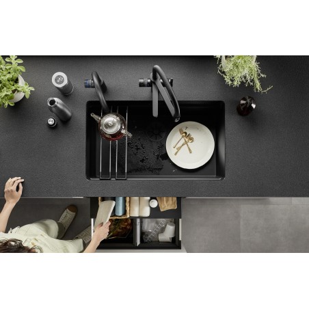 Kuchyňský dřez Blanco Etagon 700-U Tartufo, bez příslušenství, s pojezdy